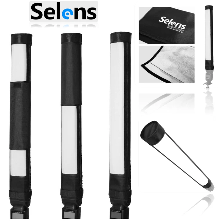 Selens 8 62cm Bar Strip Softbox For Headlight Studio Flash Speedlight Diffuser