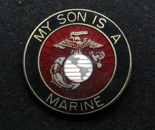 MARINE LAPEL HAT PIN US MARINES DAD 
