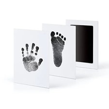 Kit Per Impronta Orma Tampone Bambini Neonati Cane Gatto Inchiostro 9,4x5,6cm