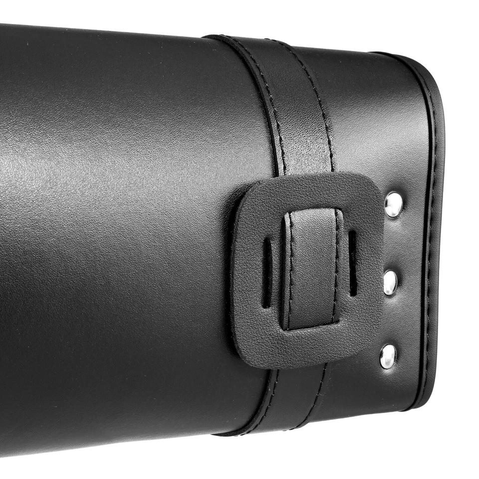 Motorcycle Fork Tool Bag Leather For Suzuki Intruder VL800 VL1500 VS1400 VS800 - Image 4 of 4