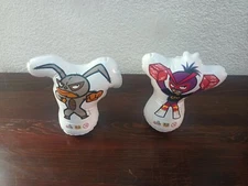 Inflatable toy Rare Mucha Lucha, (the Flea, Cindy Slam) x2 Sabritas 2005