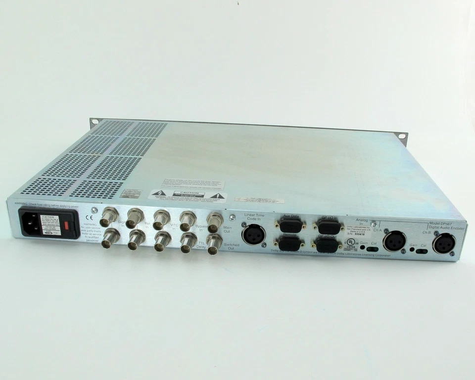 Dolby DP567 Two-Channel Digital Audio Encoder - Image 3 of 3