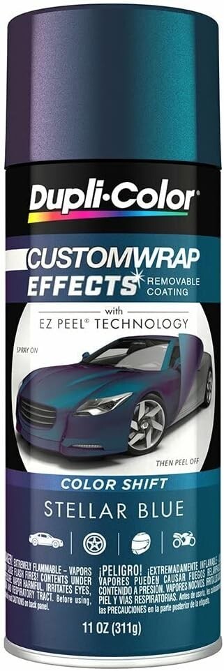 Dupli-Color ECWRC8217 Custom Wrap Effects Stellar Blue, 11 Ounce