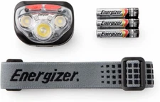 Energizer Vision HD+ LED Headlamp, Water Resistant Bright 400 Lumen Camp running