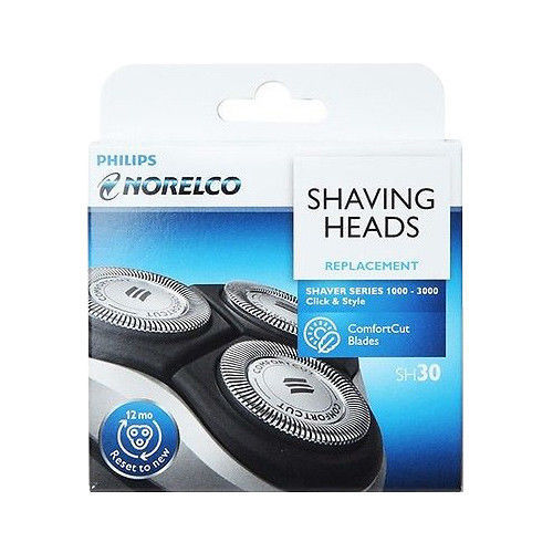 Philips Norelco Shaving Heads Replacement Comfort Cut Blades Sh30 for