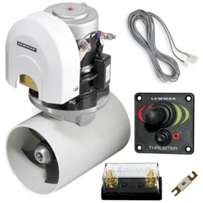 Lewmar Bugstrahlruder T  140 2.0 kW 12V SET ohne Tunnel mit JOYSTICK Thruster