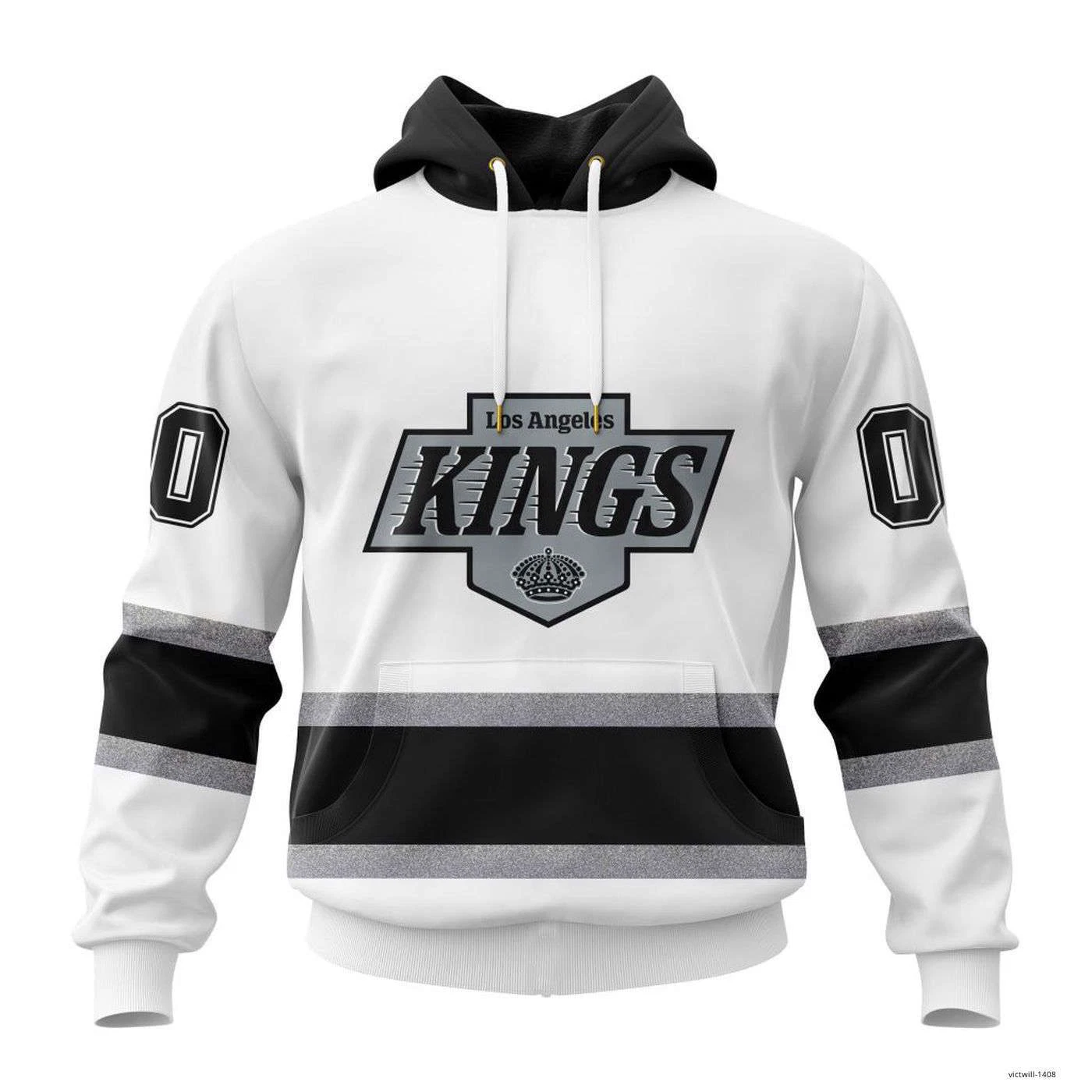 Personalized Los Angeles Kings 3D Hoodie