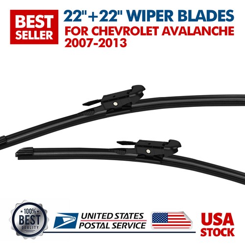 2PCS Front Windshield Wiper Blades Set For GMC Sierra 1500 2500HD