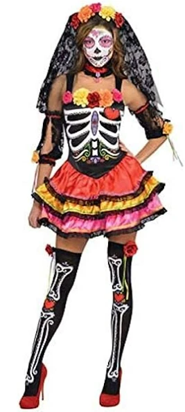 Dress Women's Day of the Dead Costumes for sale | eBay
