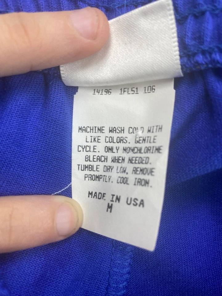 Vtg Jantzen Pants Women Medium Pull On High Rise Stretch Trousers Made In USA - Image 4 of 4