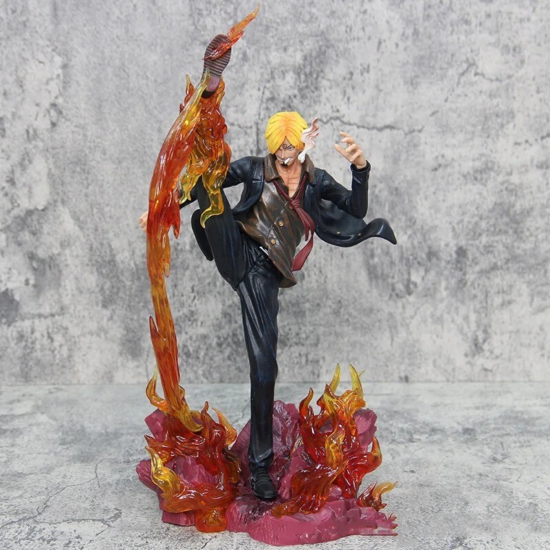 30cm One Piece Sanji Action Figure - PVC Collectible Statue Model