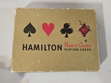 Hamilton Plastic Coated Playing Cards