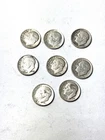 Roosevelt Dimes 90% Silver Mixed Lot 1946-1964 8 Count