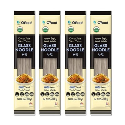 Chung Jung One Korean Sweet Potato Glass Noodle, Non 3.5 Ounce (Pack of 4) 