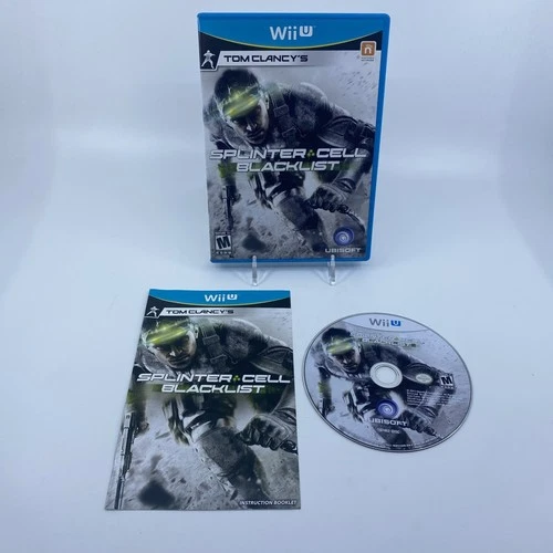 Splinter Cell Blacklist Wii U 2013 CIB Complete Tested & Working