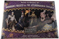 Massive Darkness Warrior Priests vs Spearmaiden Cyclops Expansion MD006 CMON New