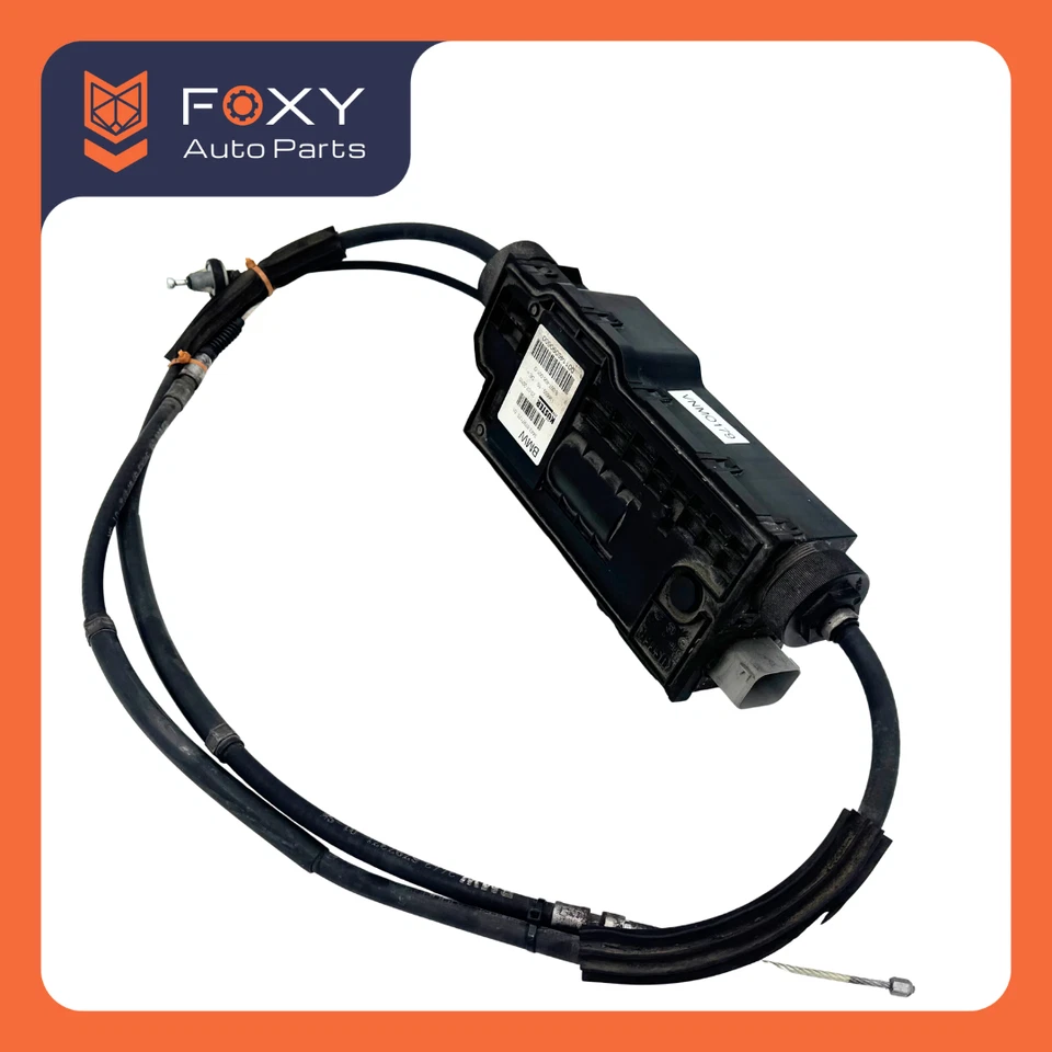 09-15 BMW 750i F01 02 Actuador electrónico de freno de estacionamiento de emergencia con cable OEM Foto 2 de 4