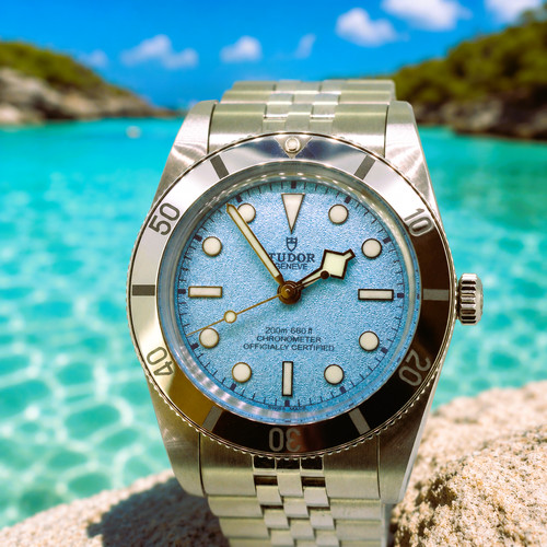 2025 Tudor Black Bay 54 Lagoon Blue near mint full set Tudor w...
