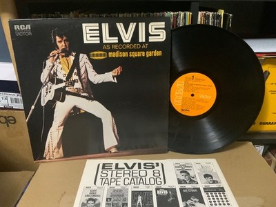 Elvis As Recorded At Madison Square Garden (VG)