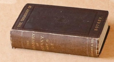 The Treasury of Botany: New & Revised Edition: Part II L   Z hardcover book 1884