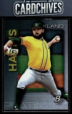 Hogan Harris 2020 Bowman Platinum #TOP-47 Top Prospects