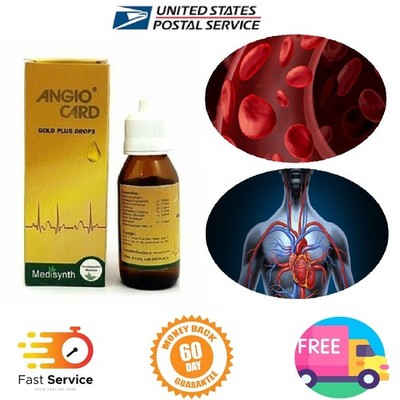 Medisynth Homeopathic Angio Card Gold Plus Drops (30ml) 