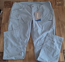 Damen BERGANS Of NORWAY Trekkinghose Outdoorhose Wanderhose 44 46 Salbeigrün