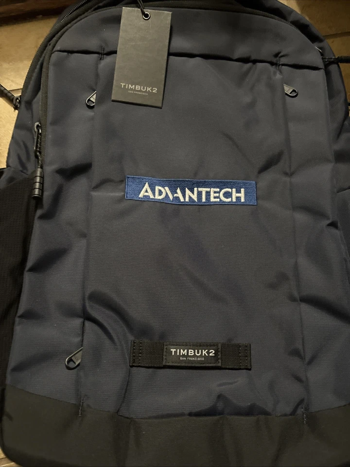NWT Timbuk2 Parkside nautical  Backpack Blue Advantech Laptop Bag Messenger - Image 4 of 4