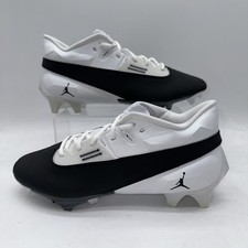 Nike Mens Size 11 Jordan Vapor Edge Elite 2 S P (FJ5695 100)Black Football Cleat