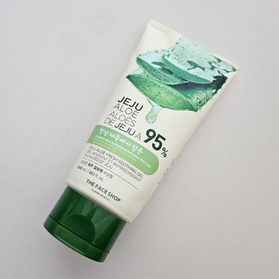 THE FACE SHOP Jeju Aloe Fresh Soothing Gel 300ml KOREA MADE Koreanische Körpe...