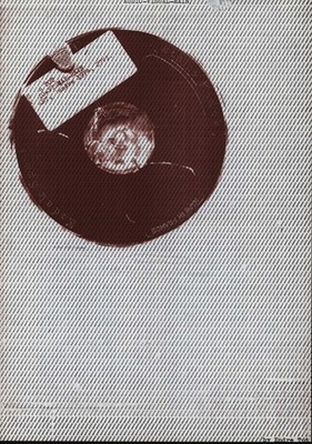 Tot, Audio-Visual-Rain. 1974. [Einladungskarte DIN-A4]