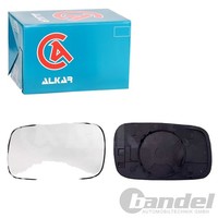 Alkar Spiegelglas Plan Links Passend FüR Seat Inca VW Caddy Passat | 6401154