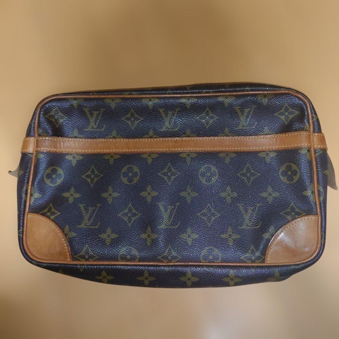 Louis Vuitton Monogram Clutch Bag From Japan