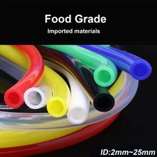 Tubo de silicona de color de grado alimenticio tubo flexible manguera tubo goma suave Ø2 mm ~ 25 mm