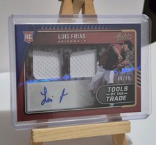 2022 Panini Absolute - Tools of the Trade 2 Swatch Signatures Luis Frias RC/75
