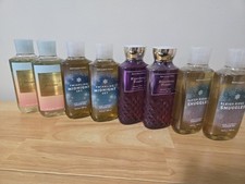 8 pc lot bath and body works 10 fl oz sealed shower gel bottles mixed lot