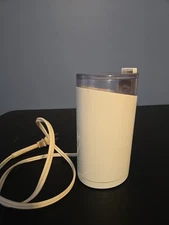 KRUPS Fast Touch Top Coffee Mill Grinder Type 203A 120V White Made In France