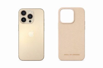 Apple iPhone 14 Pro - Gold 128GB - Inkl. IDEAL OF SWEDEN Hülle - 