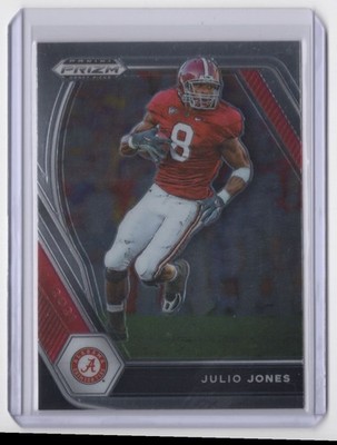 2021 Panini Prizm Draft Picks Collegiate Julio Jones Alabama Crimson Tide #55