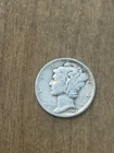1944S Mercury Dime VF
