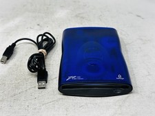 Iomega Zip 100 External Drive Blue Translucent USB Powered Z100USBS