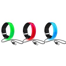 USB-Armband, leuchtendes LED-Armband, wiederaufladbar, f? Nachtlaufen, Outdoor-S