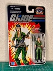 G.I. Joe 25th Anniversary Lady Jaye Single Card 3.75" Figure Hasbro 2007