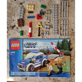 LEGO City Patrol Car 4436 Artic Ice Crawler 60033 Surfer's Rescue 60011 Retired