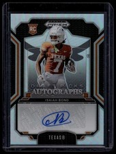 2025 Panini- Prizm Draft Picks Autographs- Isaiah Bond #DPA-IBD Silver Prizm