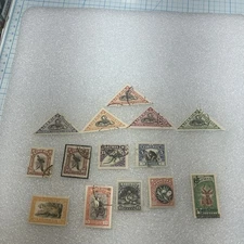 14 USED Mix Liberia Stamps- Snakes/Animals/Birds etc. 1945-1975; $1 Ships- DEAL!