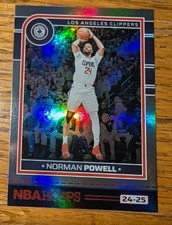 2024-25 Panini Nba Hoops - Norman Powell #74 Premium Edition Silver Prizm