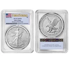 2026 (W) $1 American Silver Eagle PCGS MS70 FS Flag Label