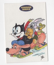 Felix The Cat 2010 Breygent Cartoon Sketch Card by Dan Bergren 1/1