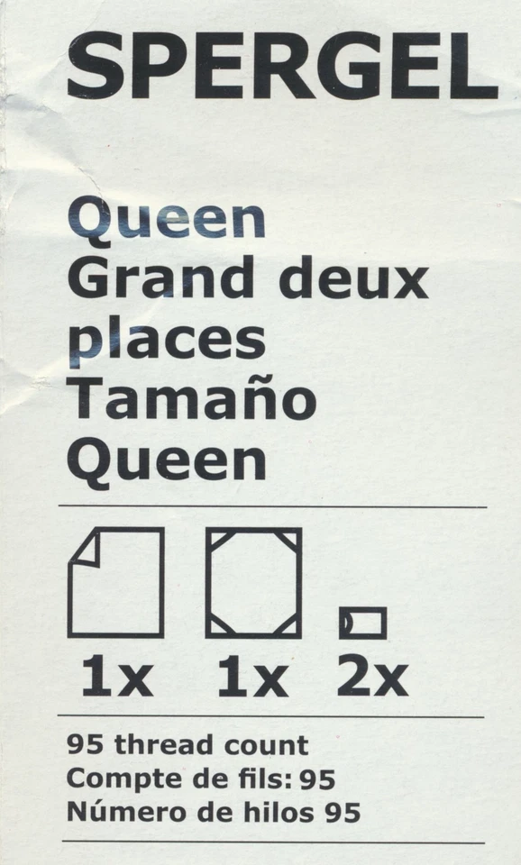 NUEVO IKEA Juego de Sábanas Spergel, Rojo, Algodón Extra Suave, Queen (4 Piezas) Nuevo Foto 3 de 4